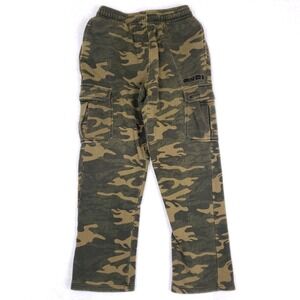 AND1 Camo Cargo Pants Jogger Style Youth Small Green Streetwear Normcore